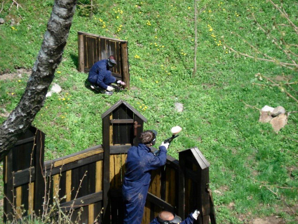 Paintball Park Gate