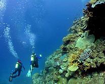 Centro immersioni in mare aperto