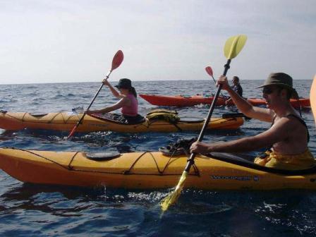 Sea kayaking Istra