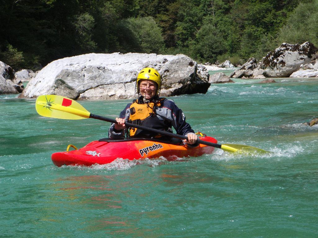 Rafting sul fiume Soča