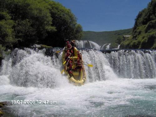 Rafting na Uni