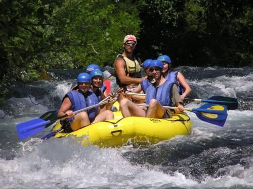 Rafting auf der Cetina