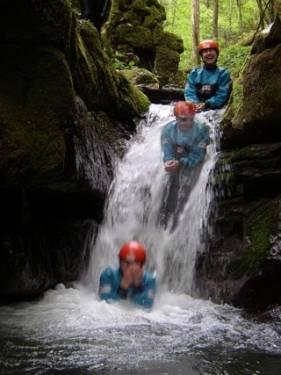 Canyoning - passaggio del Diavolo