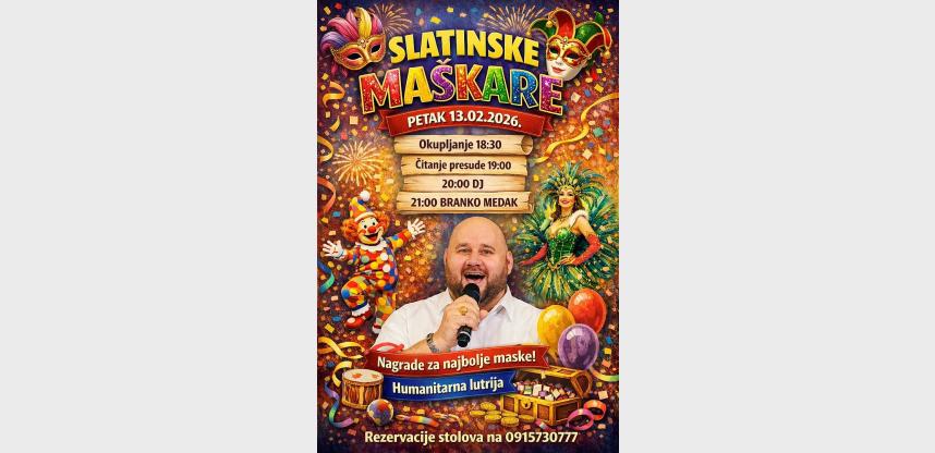 SLATINSKE MAŠKARE 2026