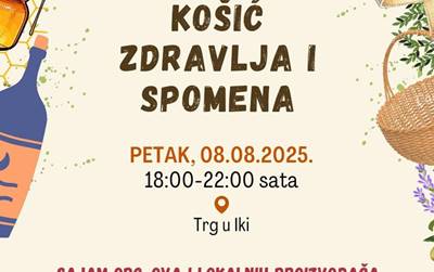 Sajam lokalnih proizvoda i suvenira Košić zdravlja i spomena