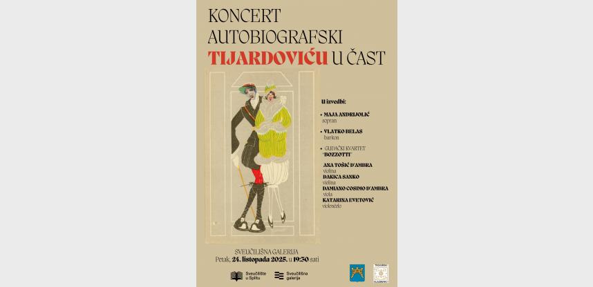KONCERT AUTOBIOGRAFSKI TIJARDOVIĆU U ČAST