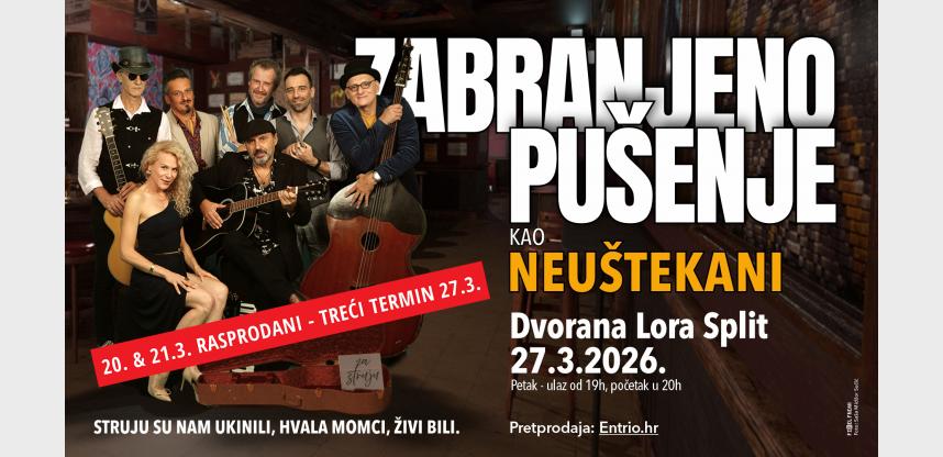 KONCERT ZABRANJENO PUŠENJE:"KAO NEUŠTEKANI" (UNPLUGGED)