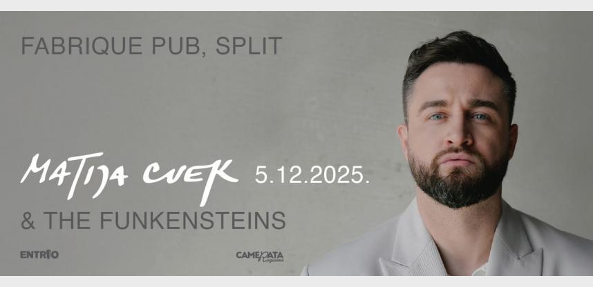 Matija Cvek & The Funkensteins @ Fabrique Pub