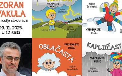 Promocija meteoslikovnica ''Vremenaste priče'', autor Zoran Vakula