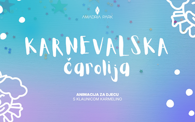 Karnevalska čarolija s Karmelino klaunicom