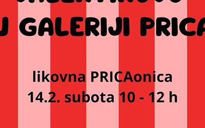 Valentinovo u Galeriji Prica