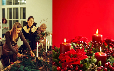 Kreativno-likovna radionica: Izrada adventskih vijenaca