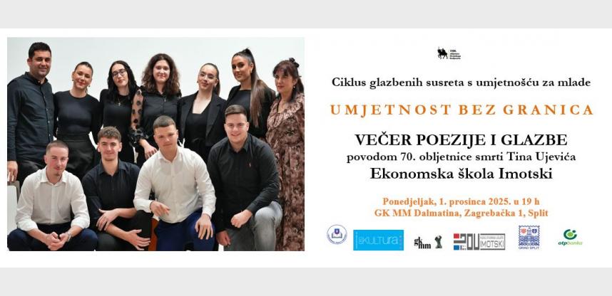 Večer poezije i glazbe povodom 70. obljetnice smrti Tina Ujevića