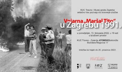 Vojarna "Maršal Tito" u Zagrebu 1991.