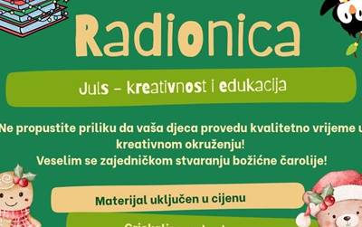 Božićna kreativna radionica