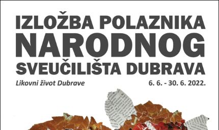 Likovni život Dubrave: Izložba polaznika tečajeva Narodnog sveučilišta Dubrava