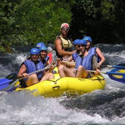 Rafting auf der Cetina